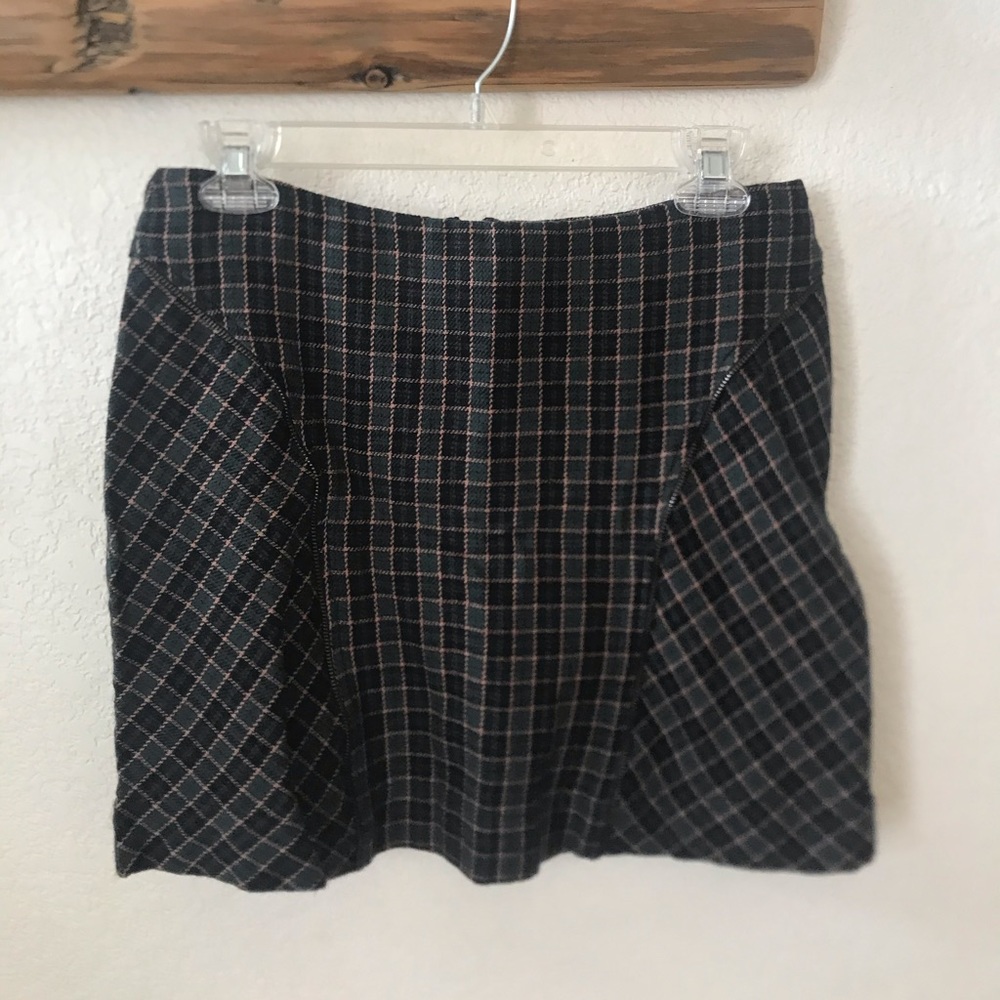 Urban outfitters plaid mini skirt